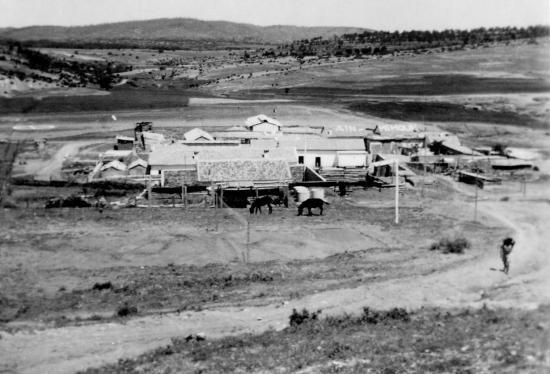 1960 - Aïn Mimoun - Vue du poste de la tour Isabelle