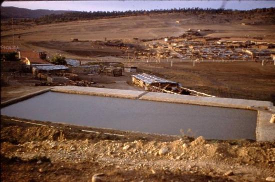 1960 - AïnMimoun - La piscine